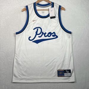 Nike Dri-FIT Lil' Penny Premium Basketball blue white‎ Jersey NWT Men Medium